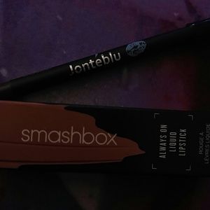 Smashbox Liquid Lipstick/Jonteblu eyeliner 2 set
